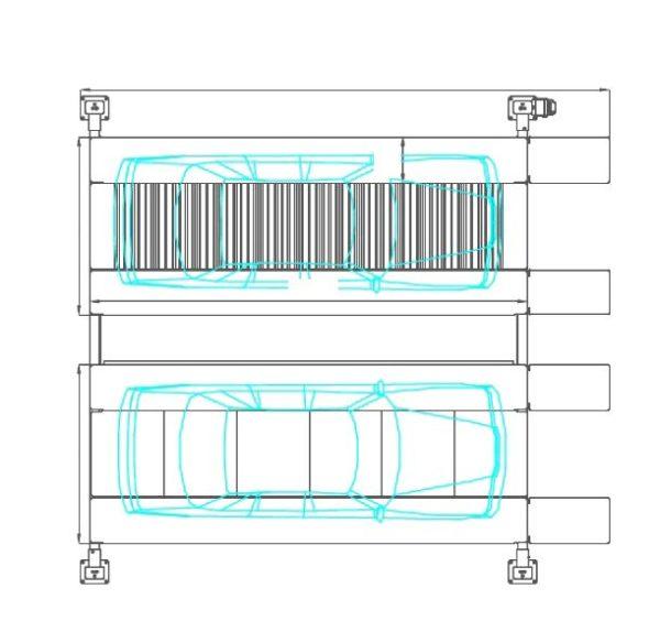 Elevador Parking  Doble - DM400PL - - Imagen 2